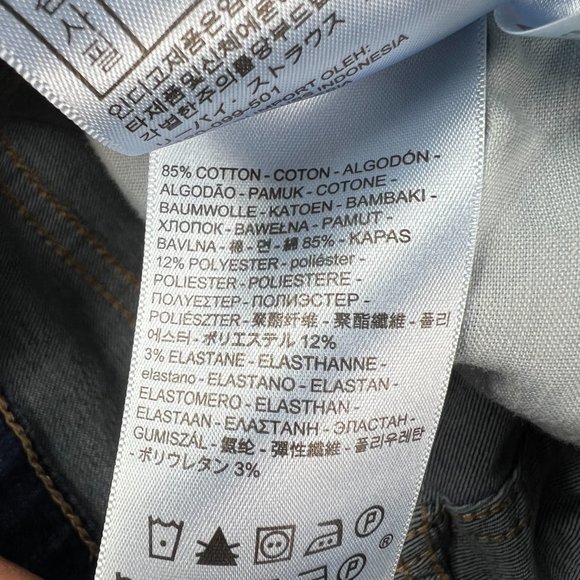 Levi's Jean Short Womens 25 720 High Rise Skinny Blue Faded Cut Offs Denim Jorts - Picture 6 of 16